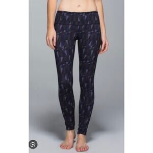 Lululemon Wunder Under Full-On Luon in Stained Glass Love Nightfall leggings
